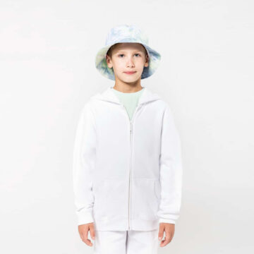 KA455 KIDS FULL ZIP HOODED SWEATSHIRT