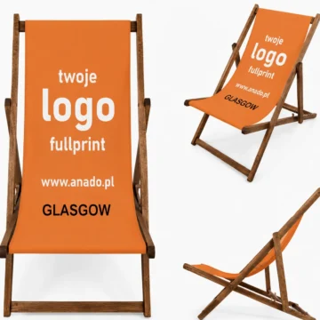 LEŻAKI REKLAMOWE Z NADRUKIEM GLASGOW